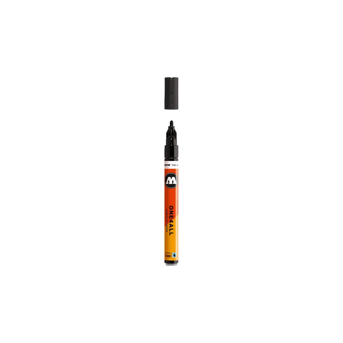 ONE4ALL 127HS-EF 1mm #180 Signal Black — MOLOTOW