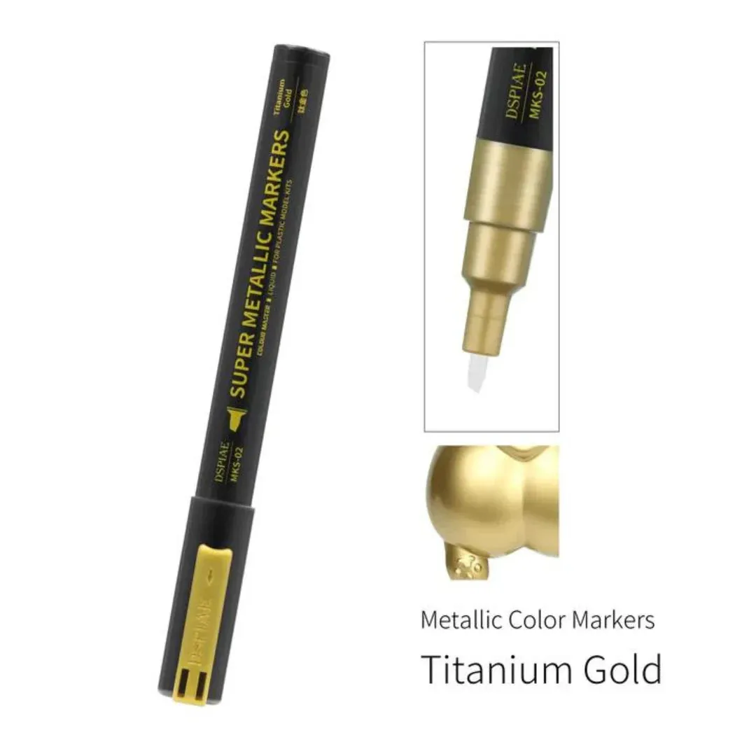 DSPIAE Super Metallic Marker Titanium Gold — DSPIAE