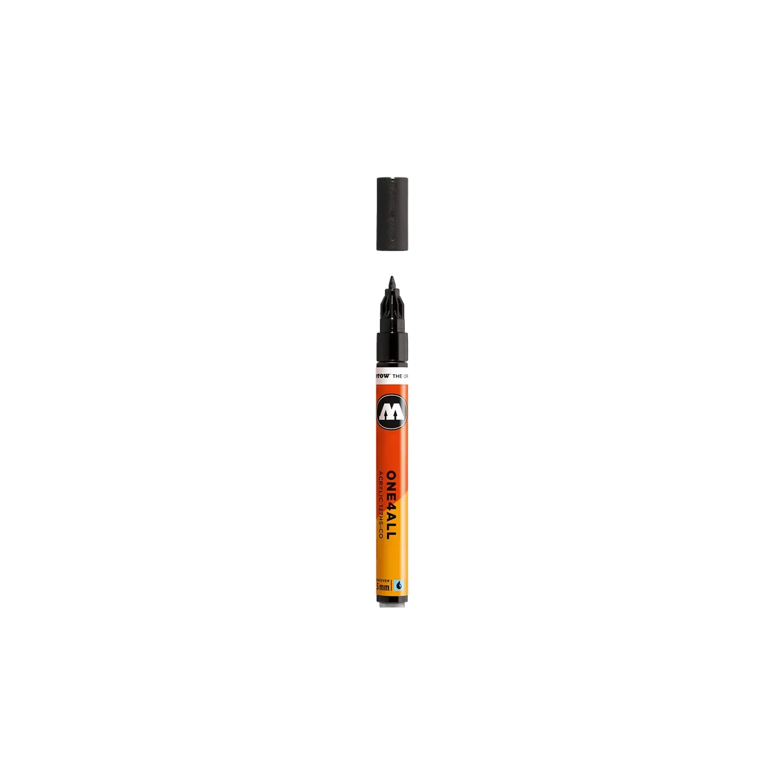 ONE4ALL 127HS-CO 1.5mm #180 Signal Black — MOLOTOW