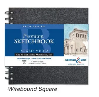 Stillman & Birn BETA Watercolour Sketchbook 7×7 — Stillman & Birn