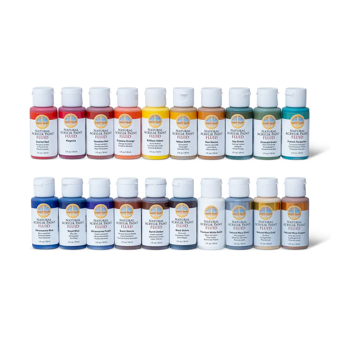 Fluid Natural Acrylik Paint — Natural Earth Paint
