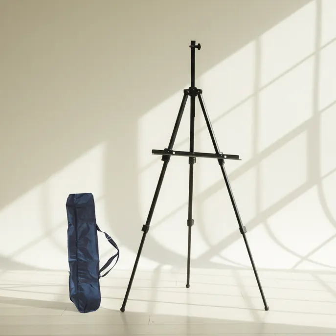 Portable Steel Field Tripod Easel With Bag — Nobel