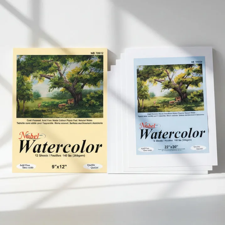 Holland Watercolor Paper Sheets and Pad — Nobel