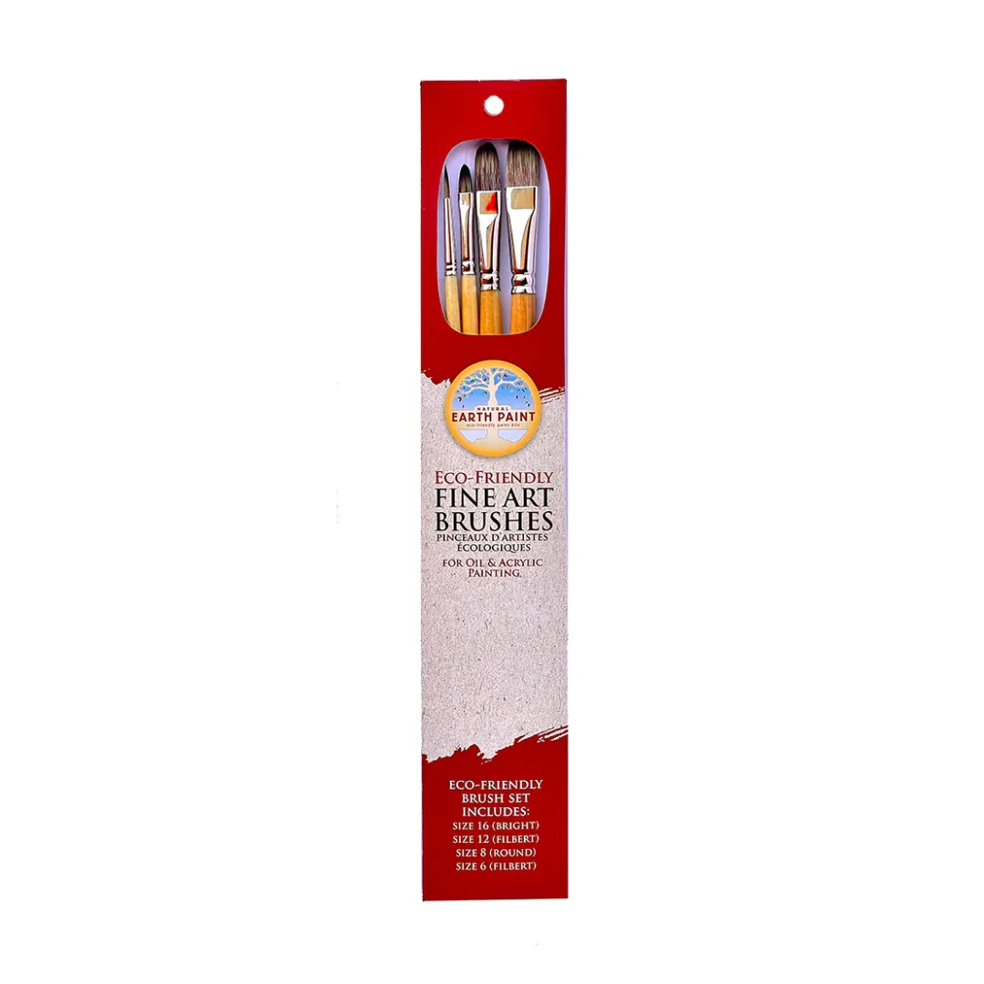Eco-Friendly Fine Art Brushes — Set/variant — Natural Earth Paint