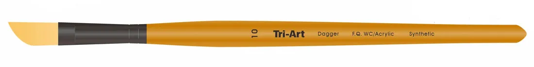 Tri-Art Artist Synthetic WC/Acrylic Dagger #10 — Tri-Art