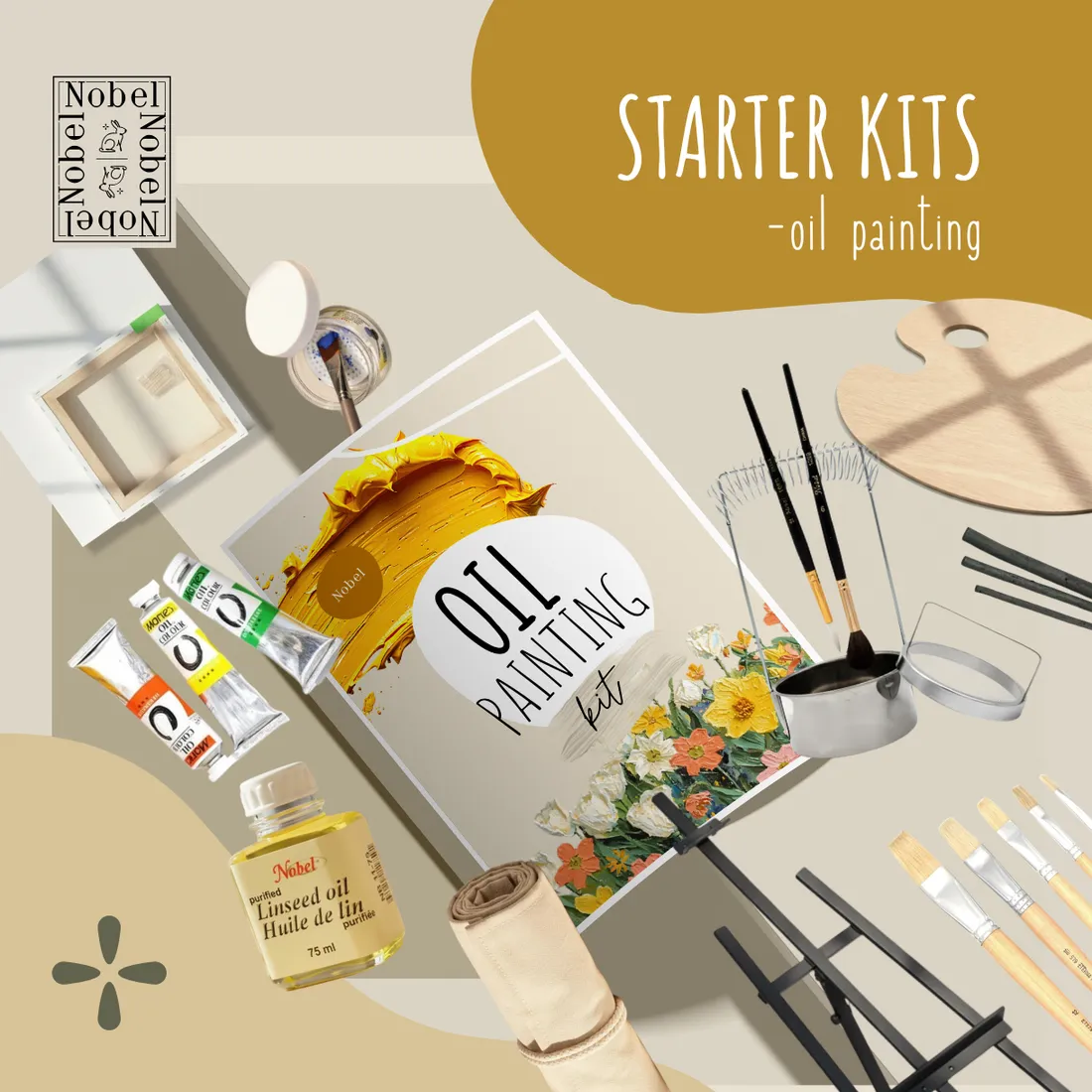 Starter Kits Oil Painting — Nobel