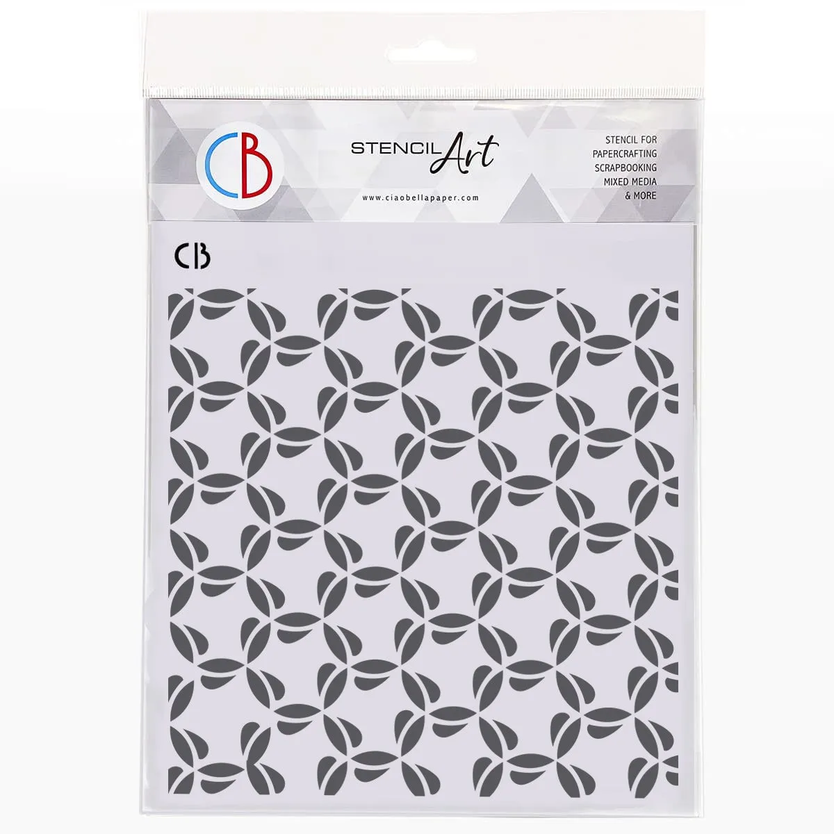 Ciao Bella Texture Stencil — Retro 8×8 — Ciao Bella
