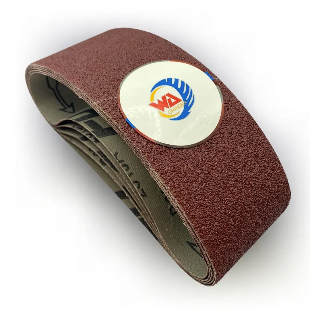 Sanding belts, length / width / grit variants — Whitby Abrasives