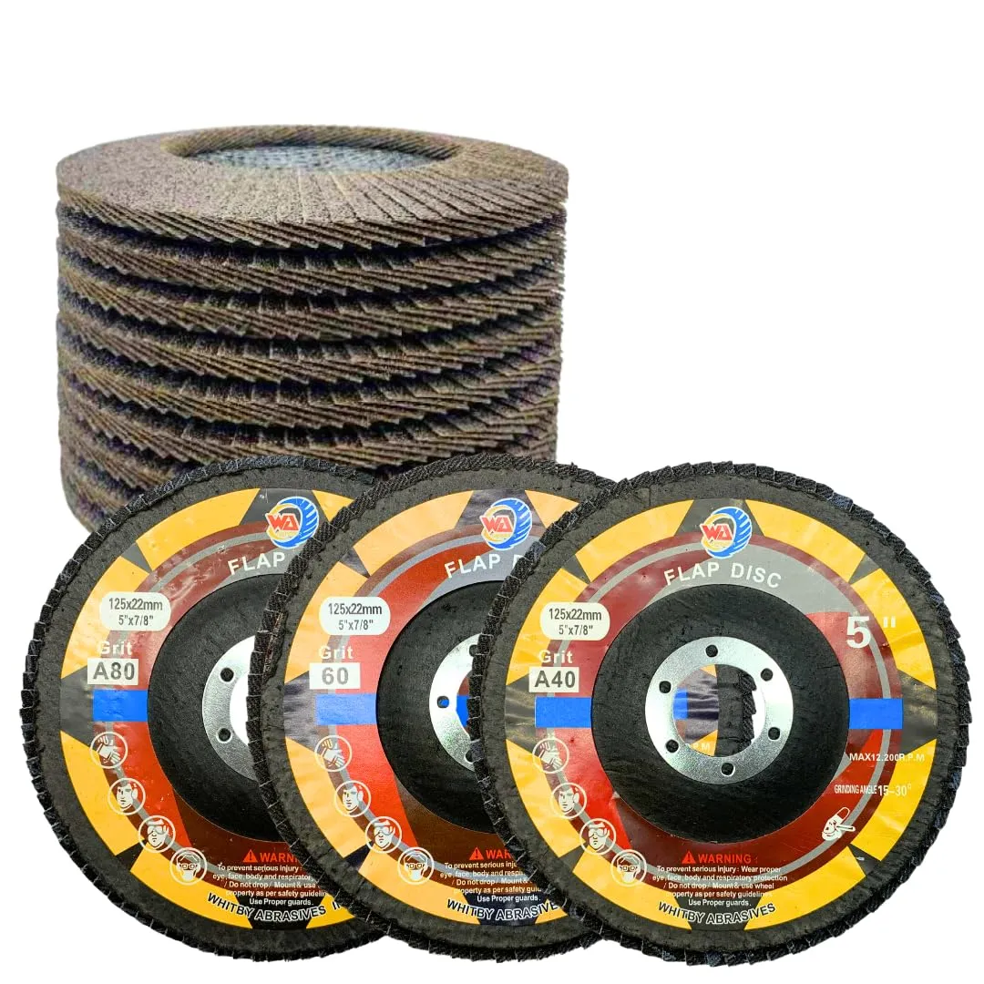 Type 27 / Type 29 flap discs — Whitby Abrasives