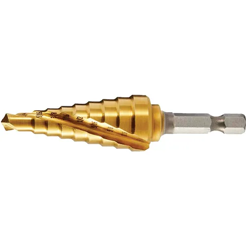 Drill bits, step bits and cutting fluids — Supplier to confirm
