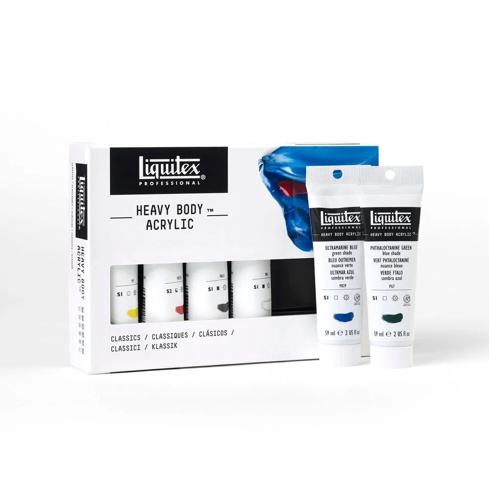 Professional Heavy Body Acrylic — Classics Set — Liquitex