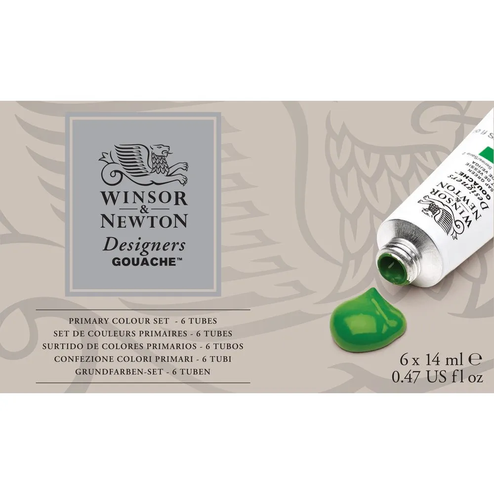 Designers Gouache Primary Colour Set — Winsor & Newton