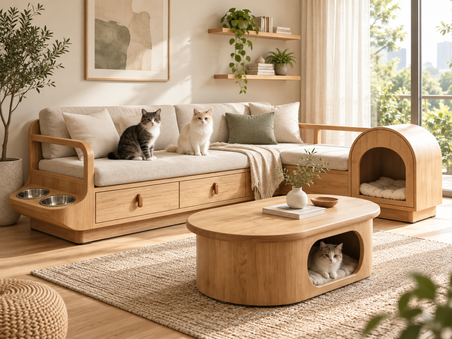 Human-pet furniture manufacturing concepts
