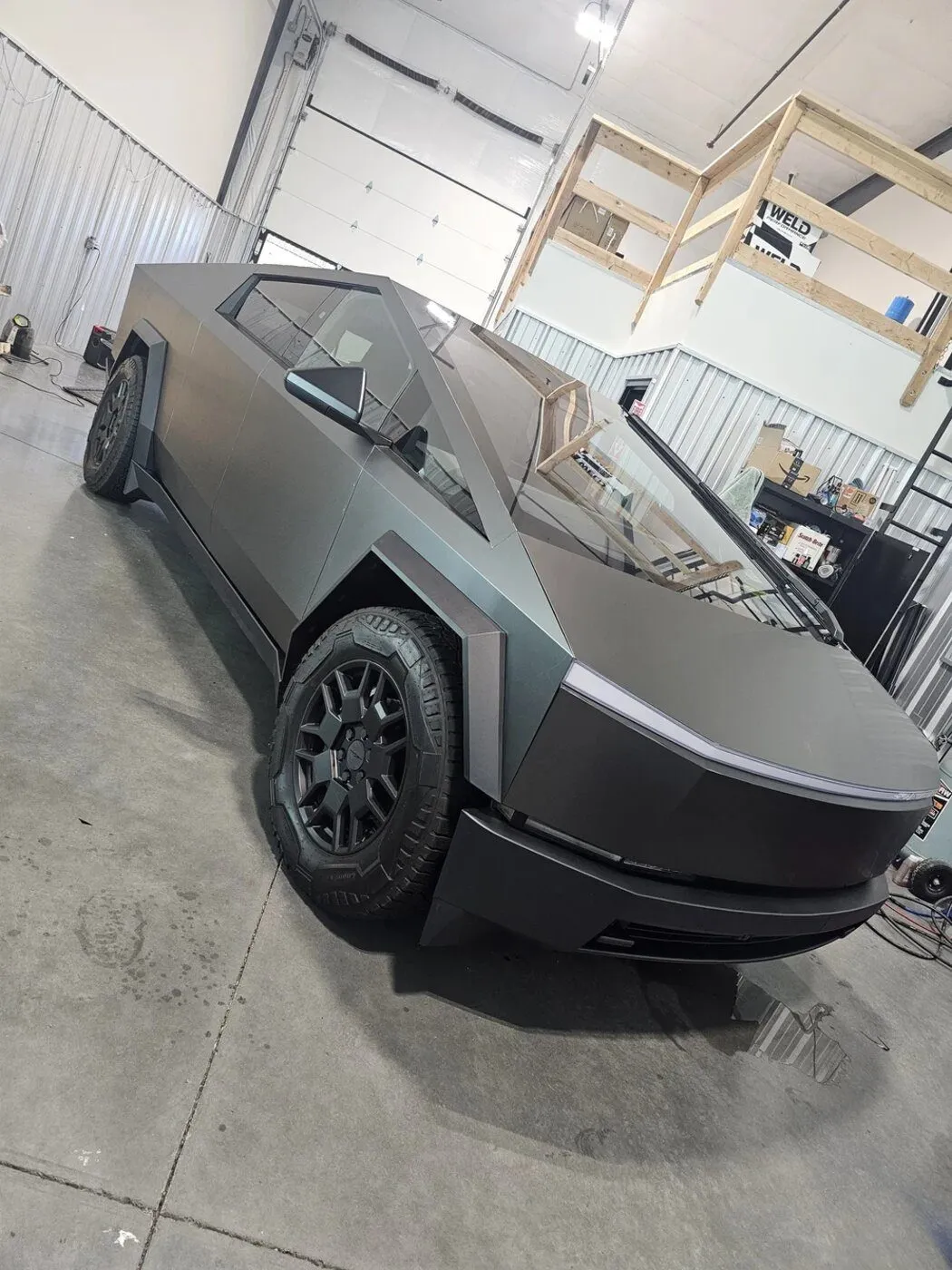 Tesla Cybertruck after STEK Fashion Film install