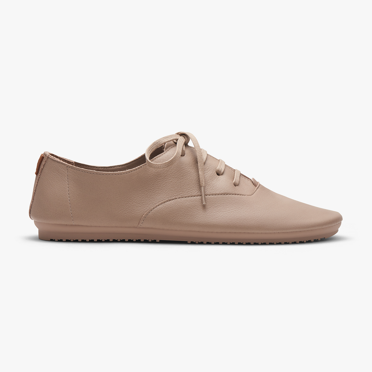 Woman wearing Paloma flats in Fog