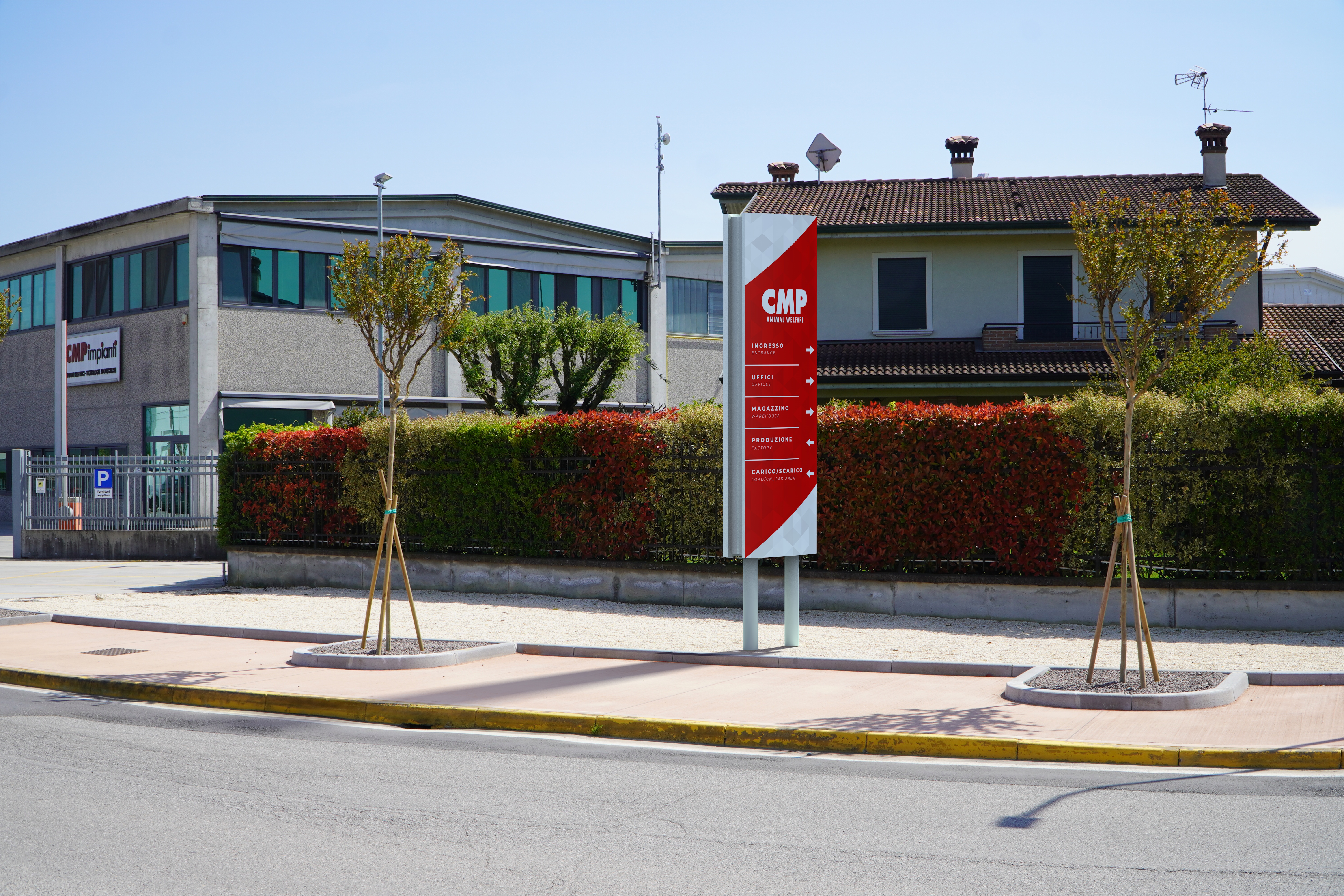 Applicazione della segnaletica CMP