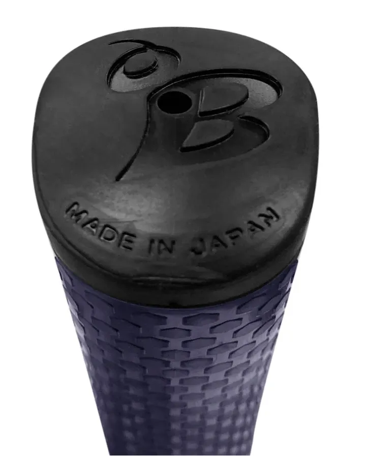 Route Bee Original Katsu Iro black putter grip with rounded end cap