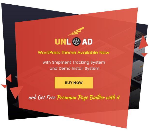 Unload - Cargo, Shipping, Warehouse & Transport HTML5 Responsive Website Template - 1