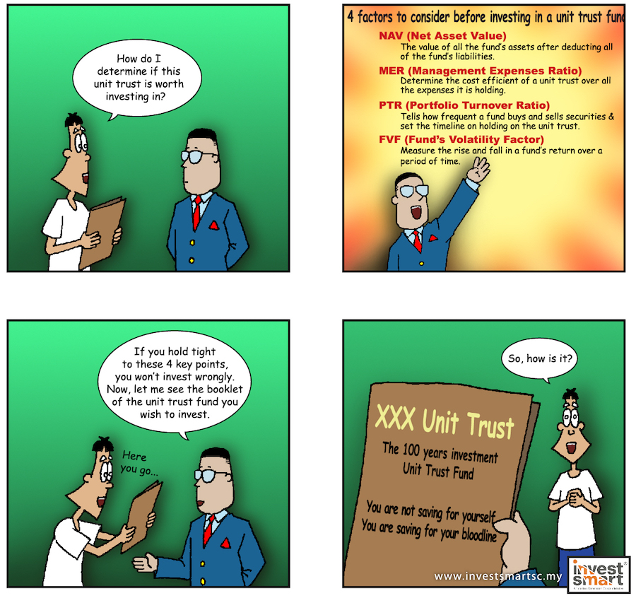 Unit Trust Investment - 4 factors to consider