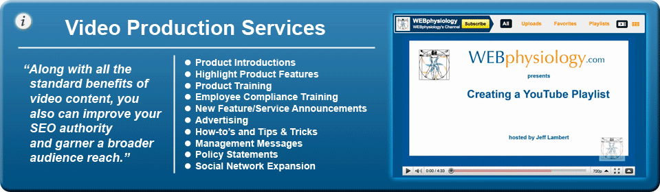 video production services