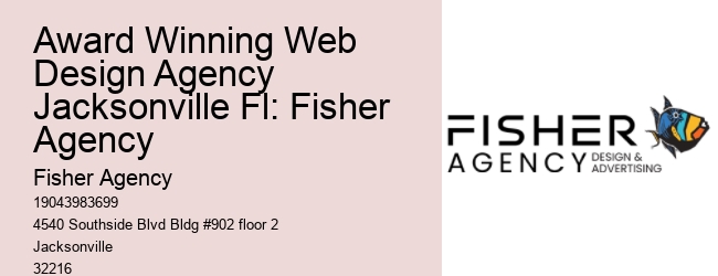Award Winning Web Design Agency Jacksonville Fl: Fisher Agency