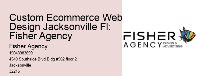 Custom Ecommerce Web Design Jacksonville Fl: Fisher Agency