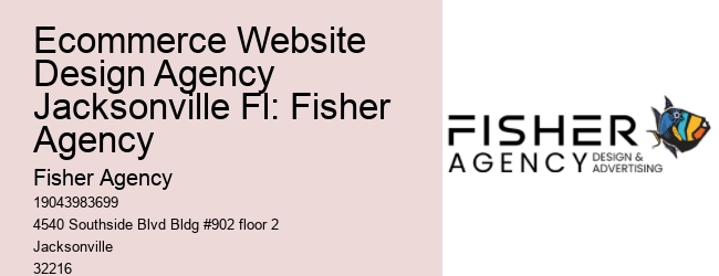 Ecommerce Website Design Agency Jacksonville Fl: Fisher Agency