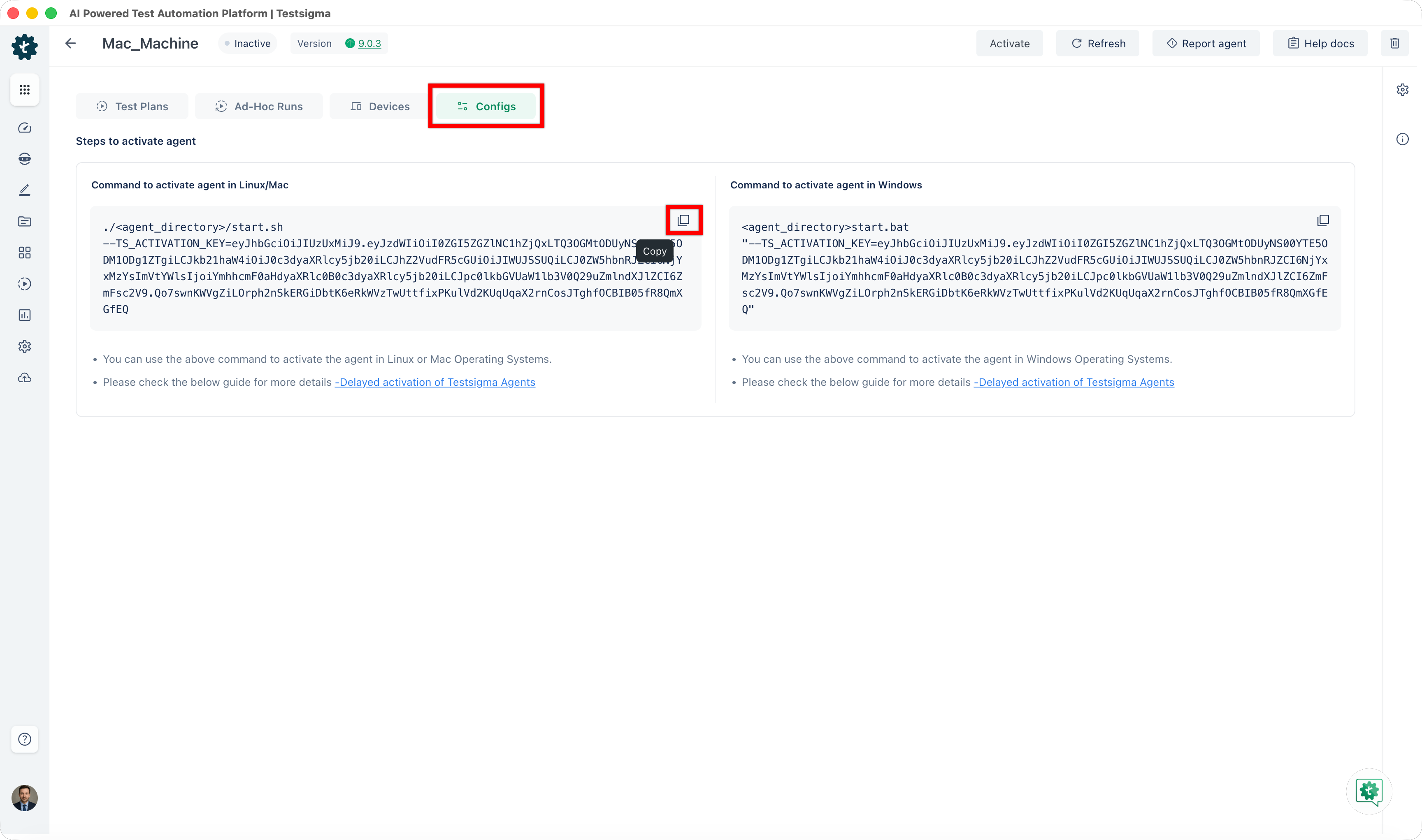 Activation Key