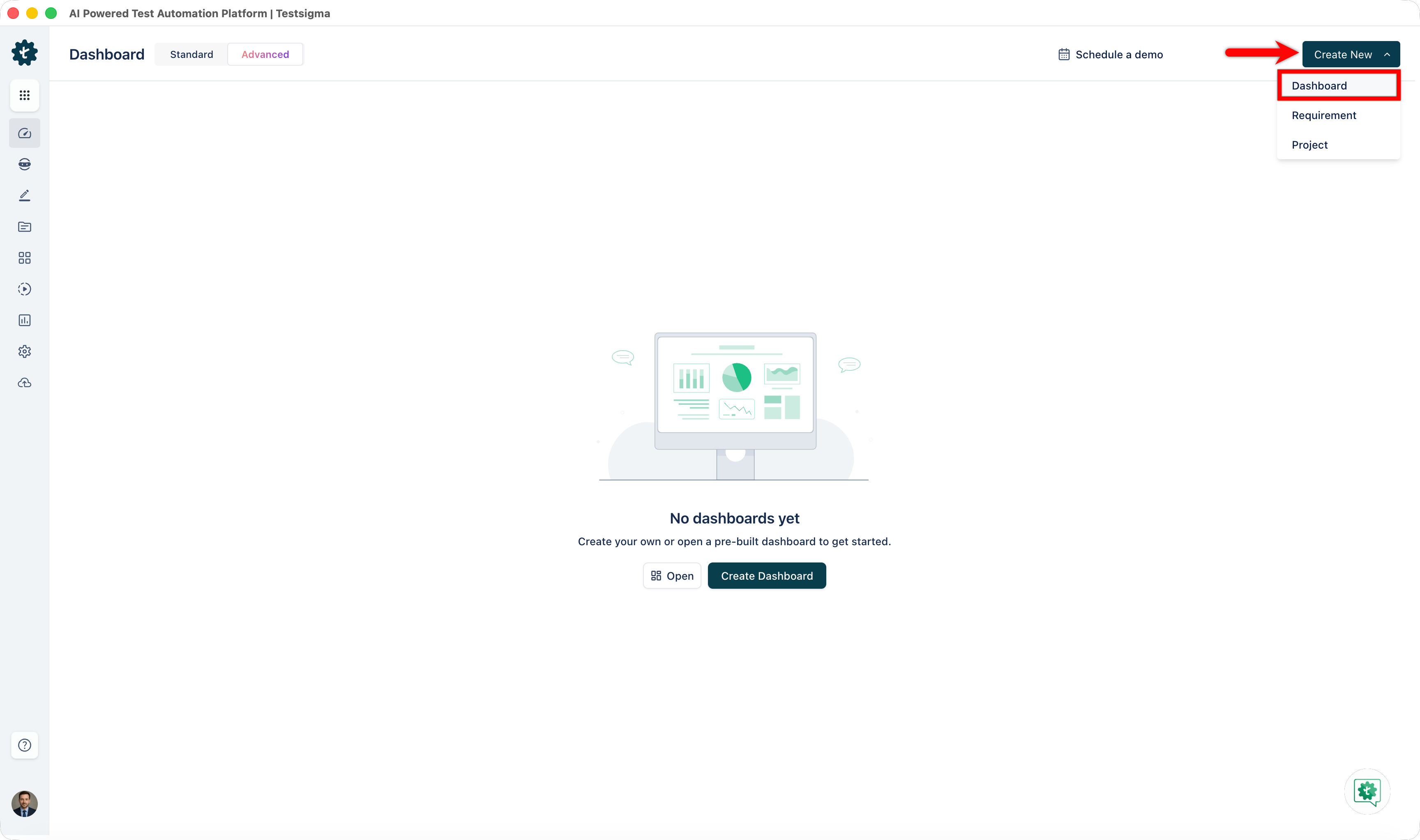 Alternative Method to Create Dashboard
