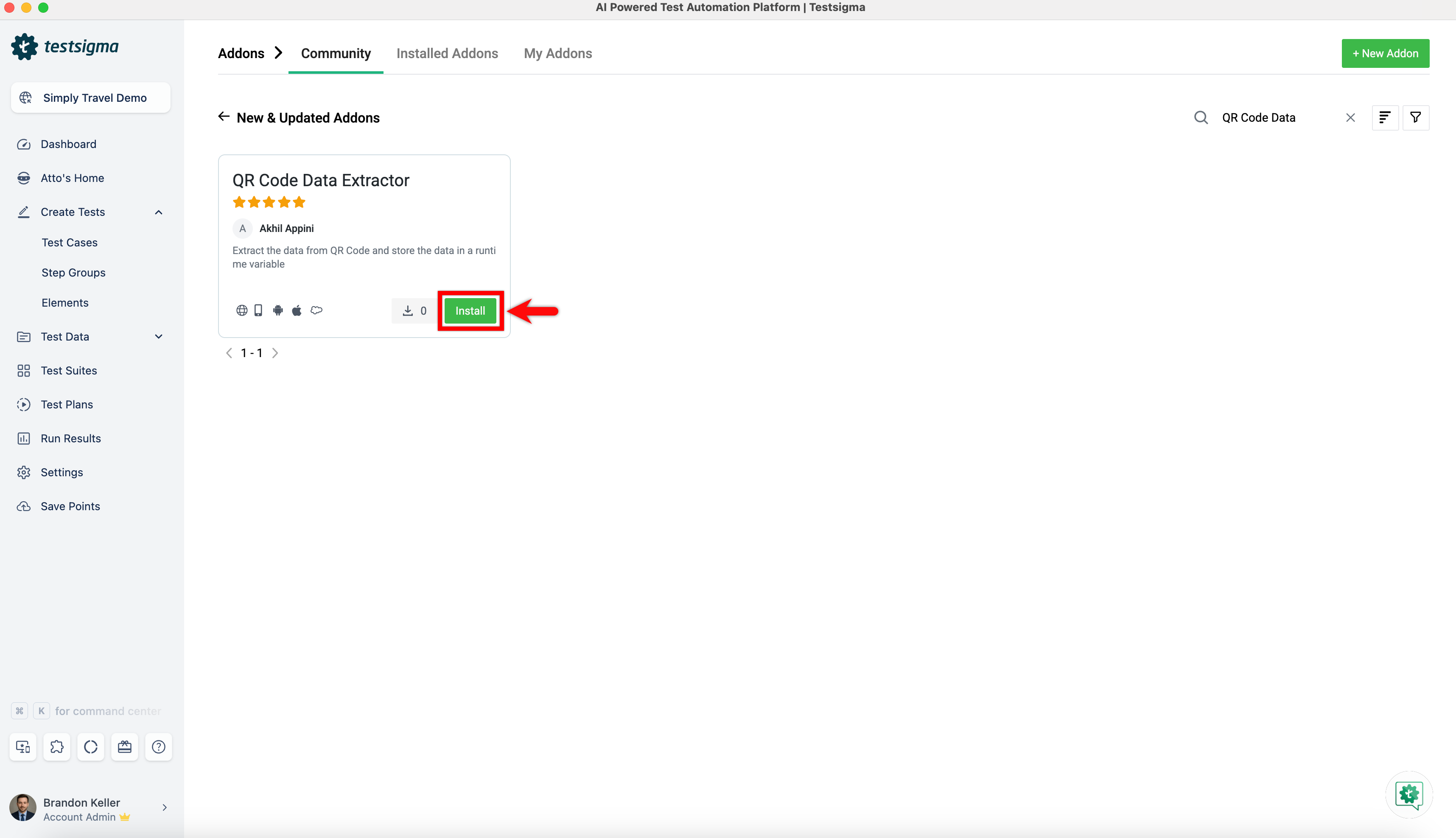 QR Code Data Extractor