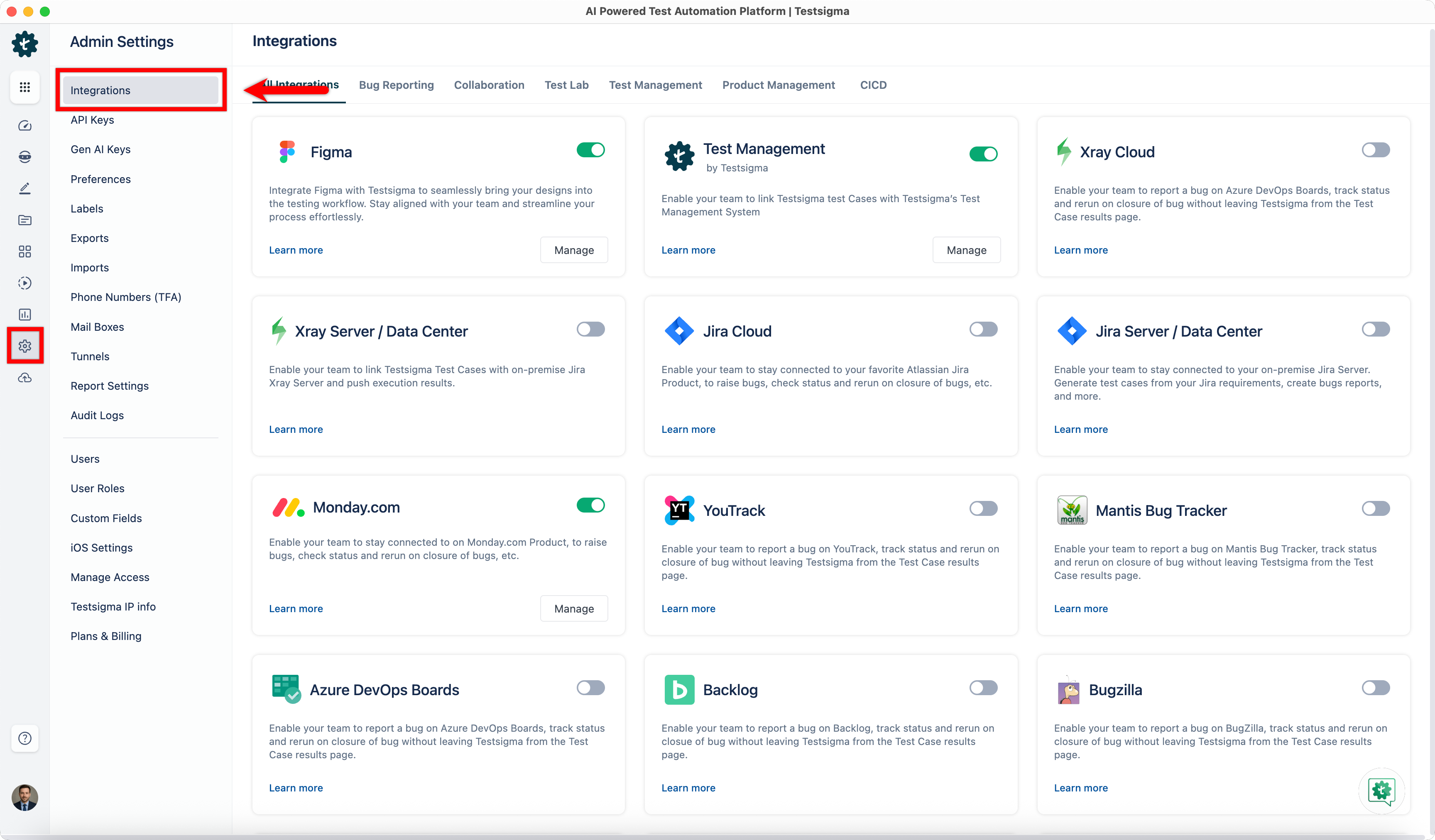 Integrations