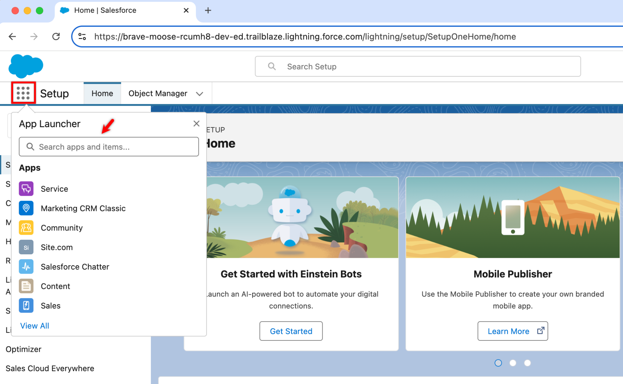 Search Copado Release Manager