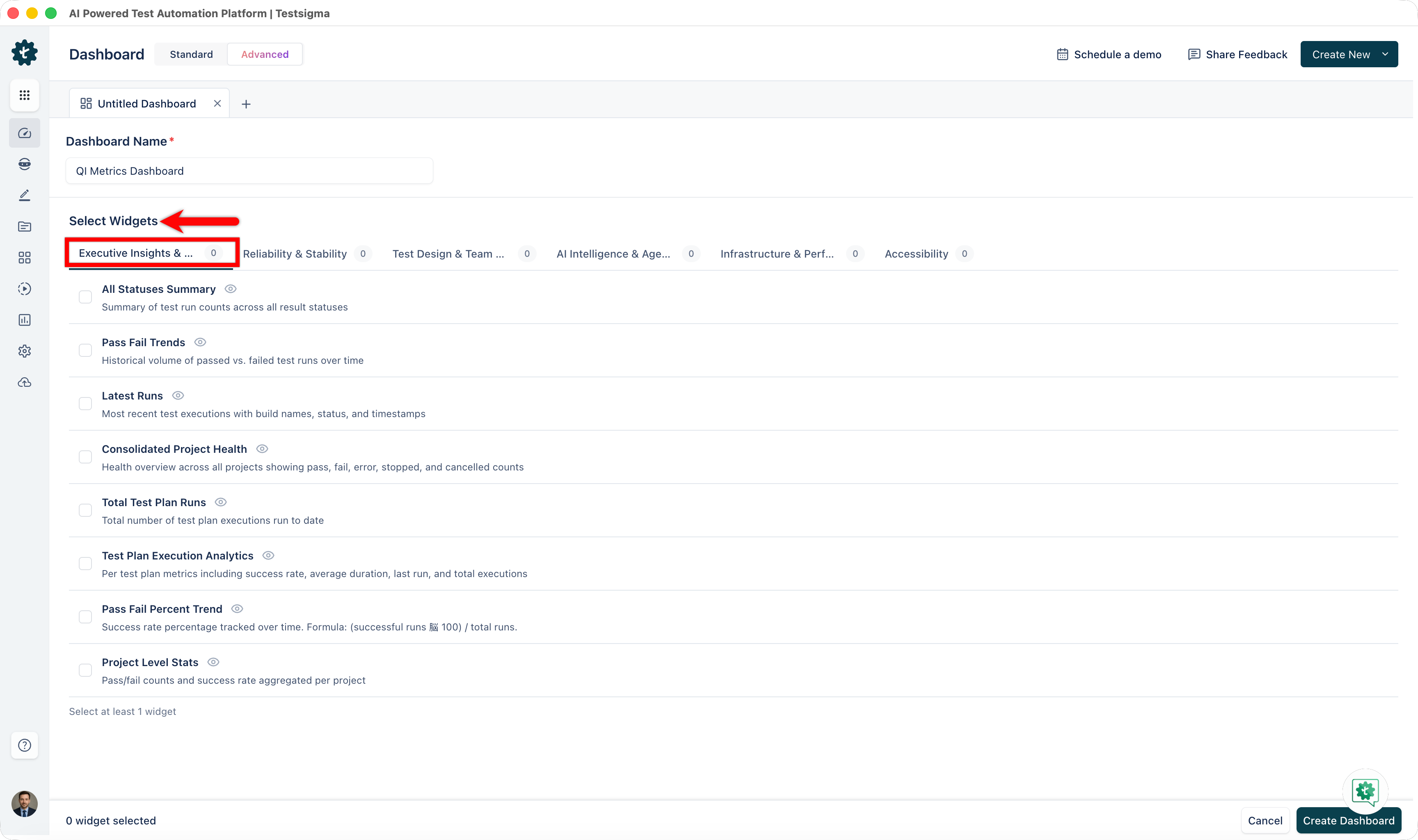 Executive Insights & Release Readiness
