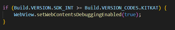 Enable Debugging