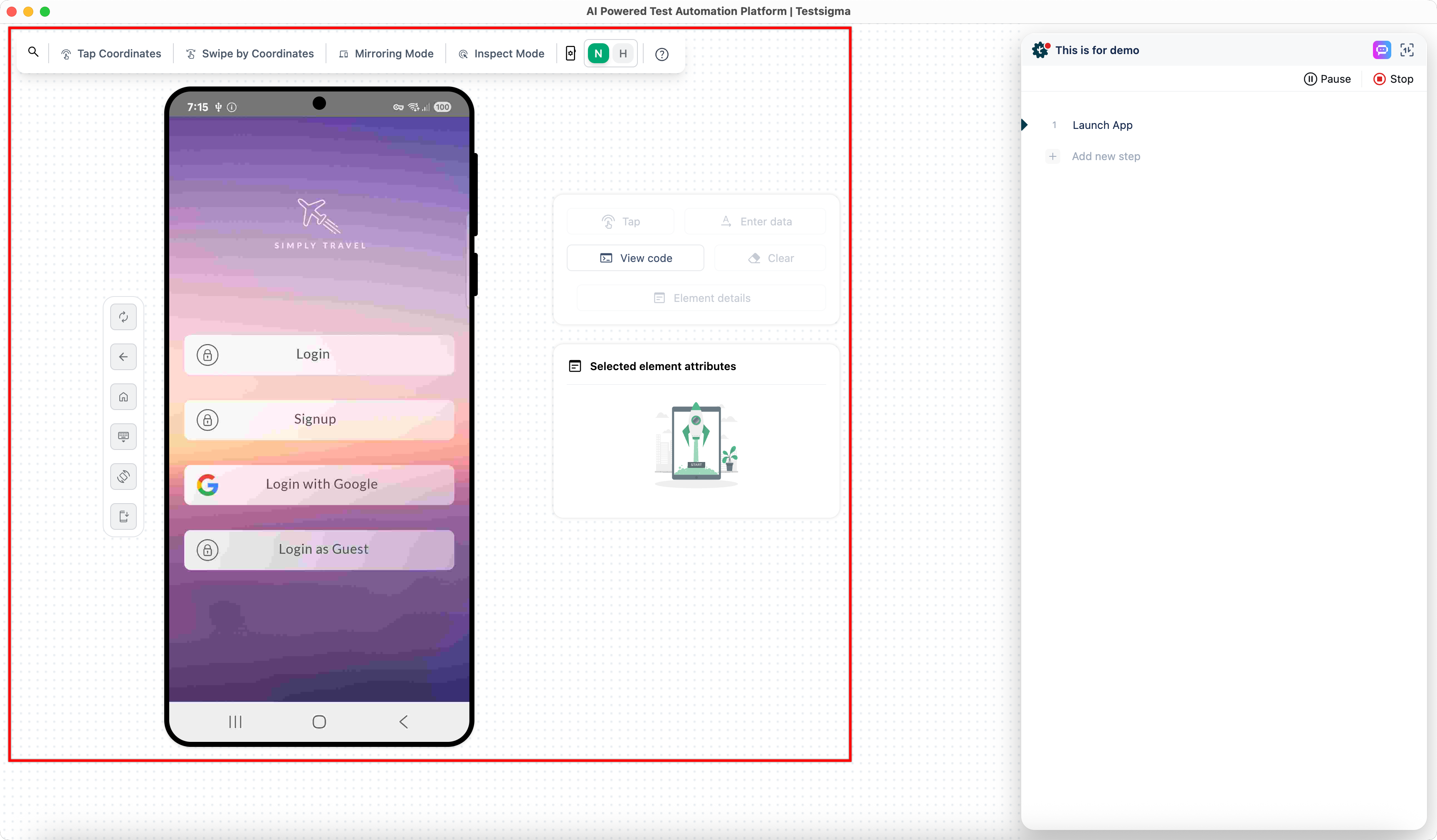 Device Controlling Section