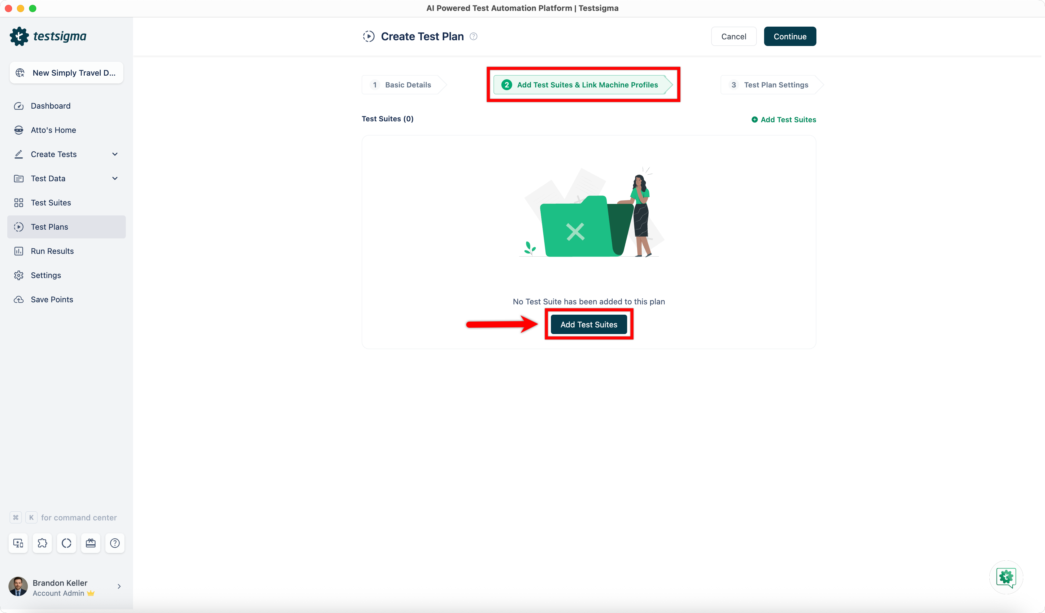 Test Suites & Machines