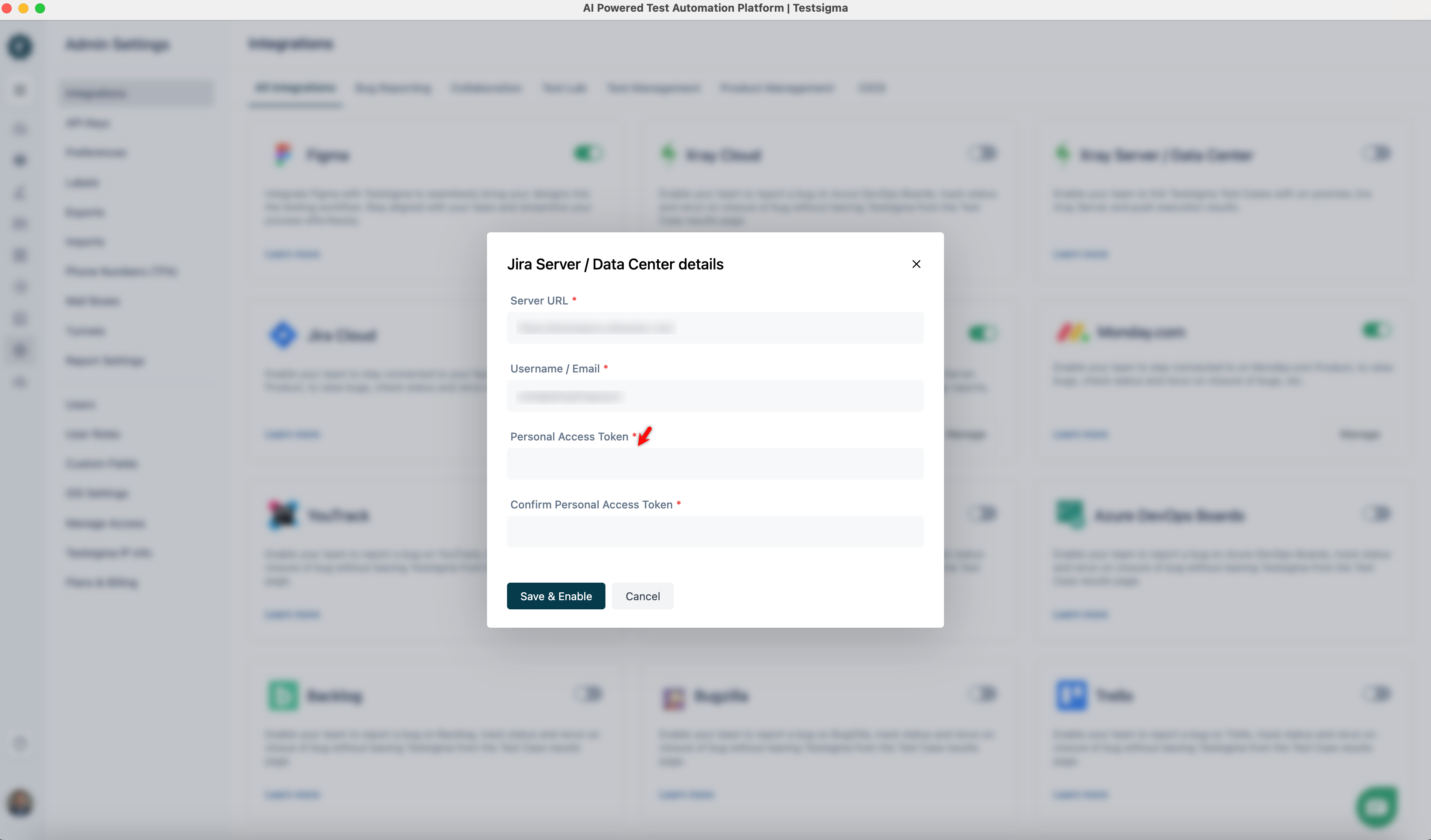 personal Access token