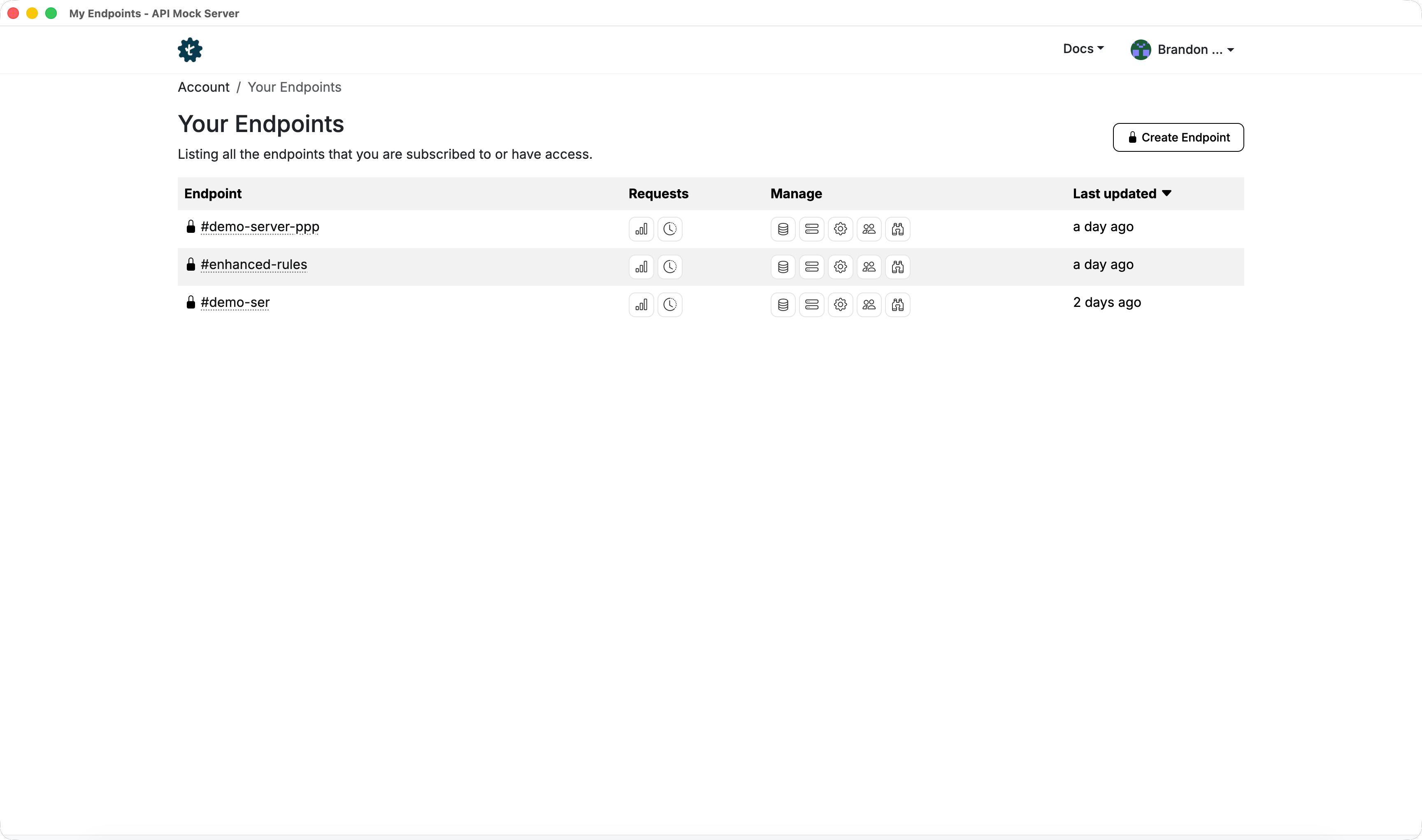 Mock Server App