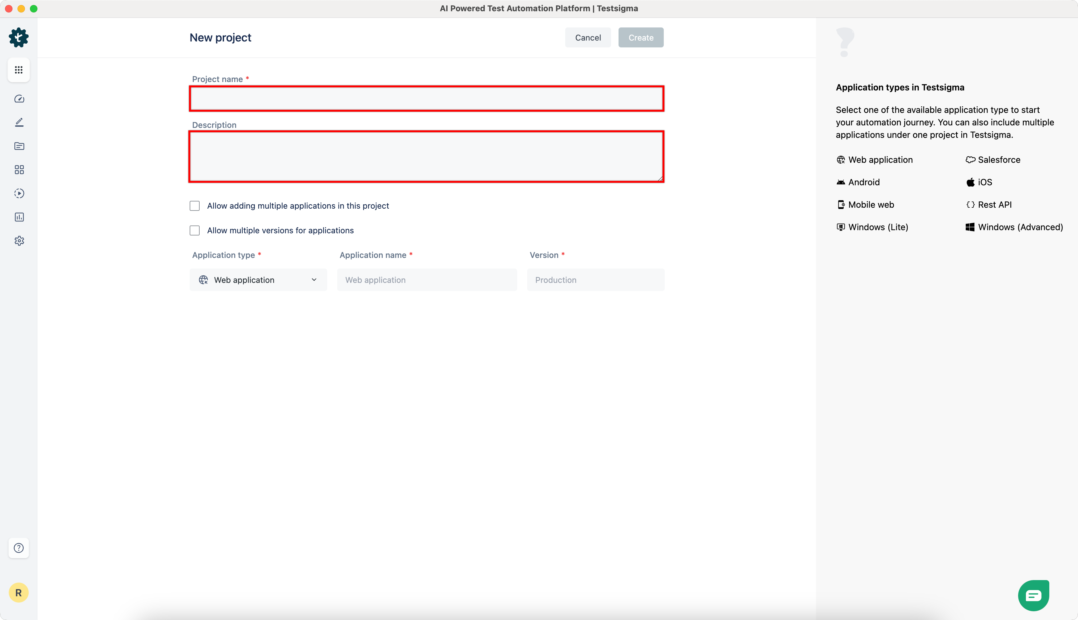Project and Settings 2