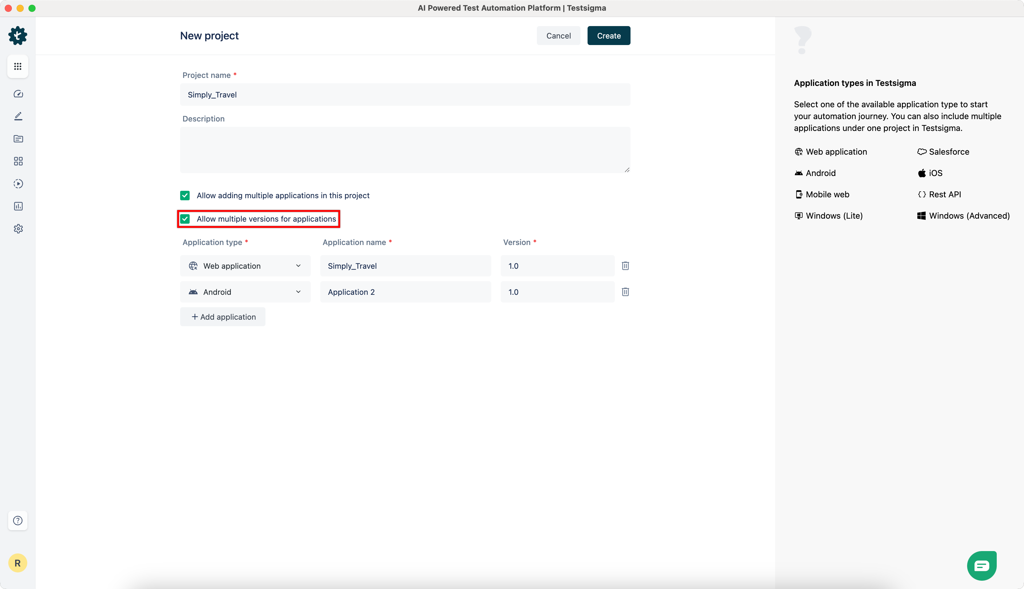 Project and Settings 4