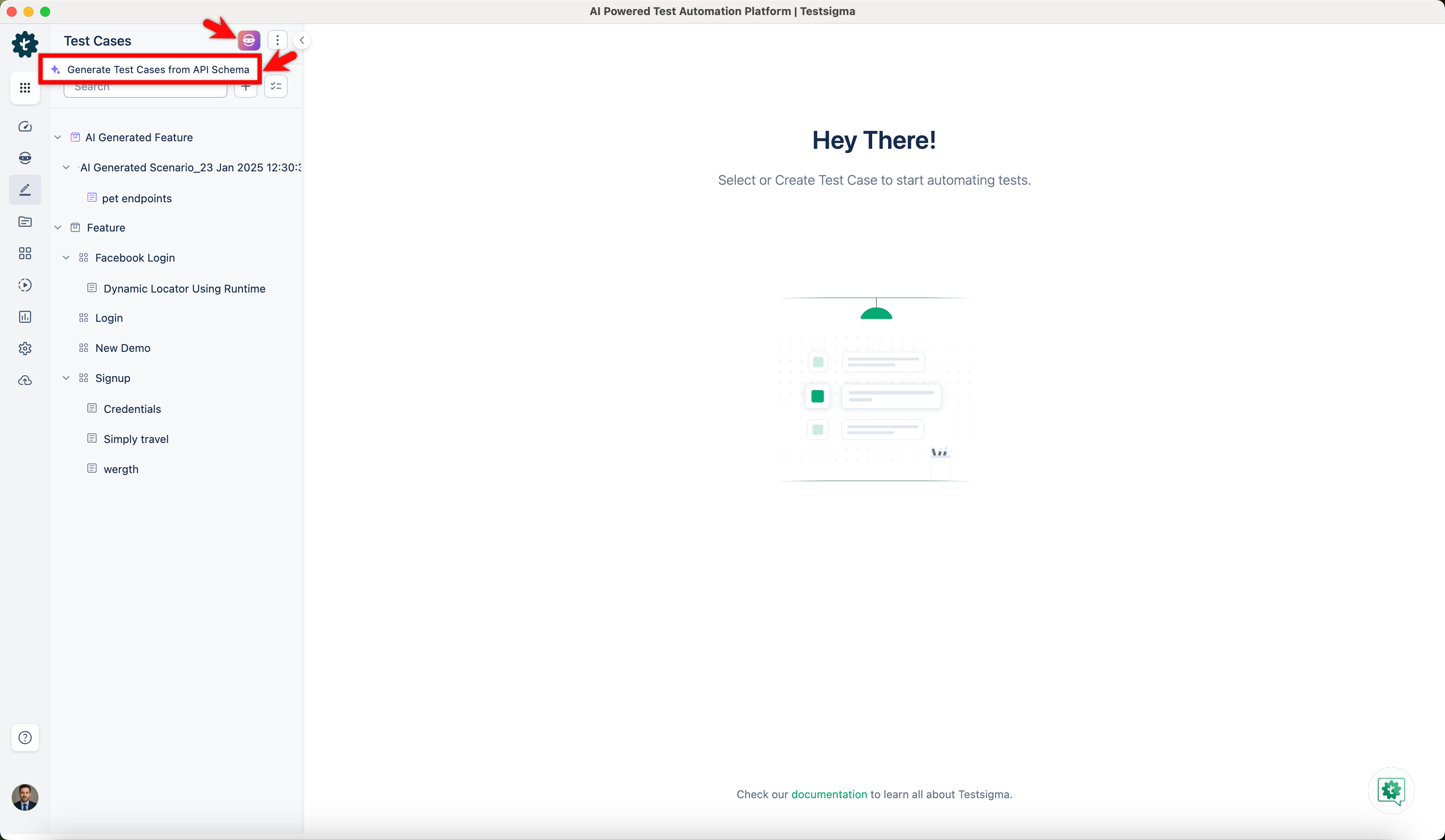 Generate Test Cases from API schema
