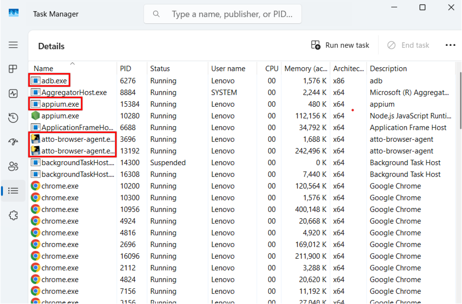 Task Manager Windows