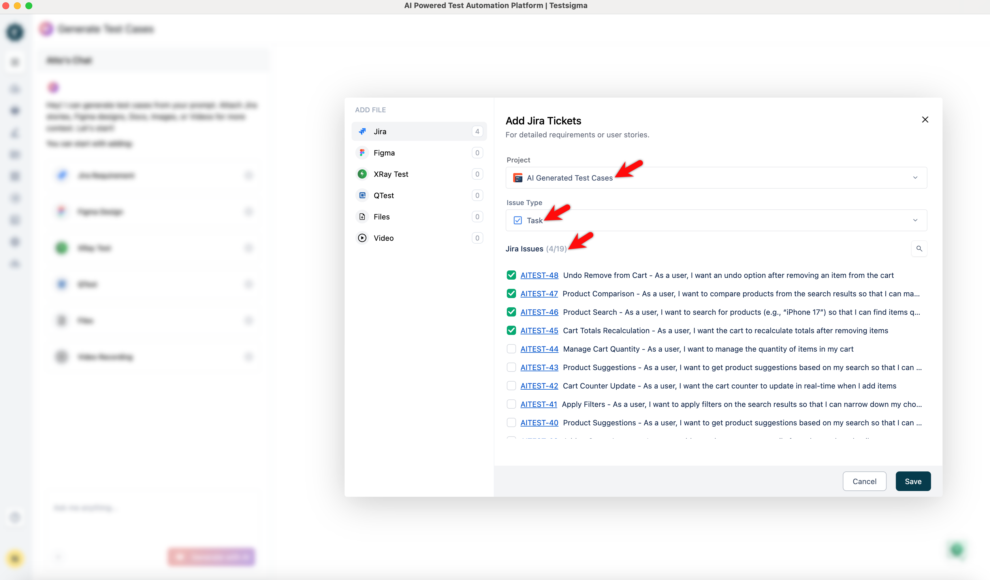 Jira Inputs