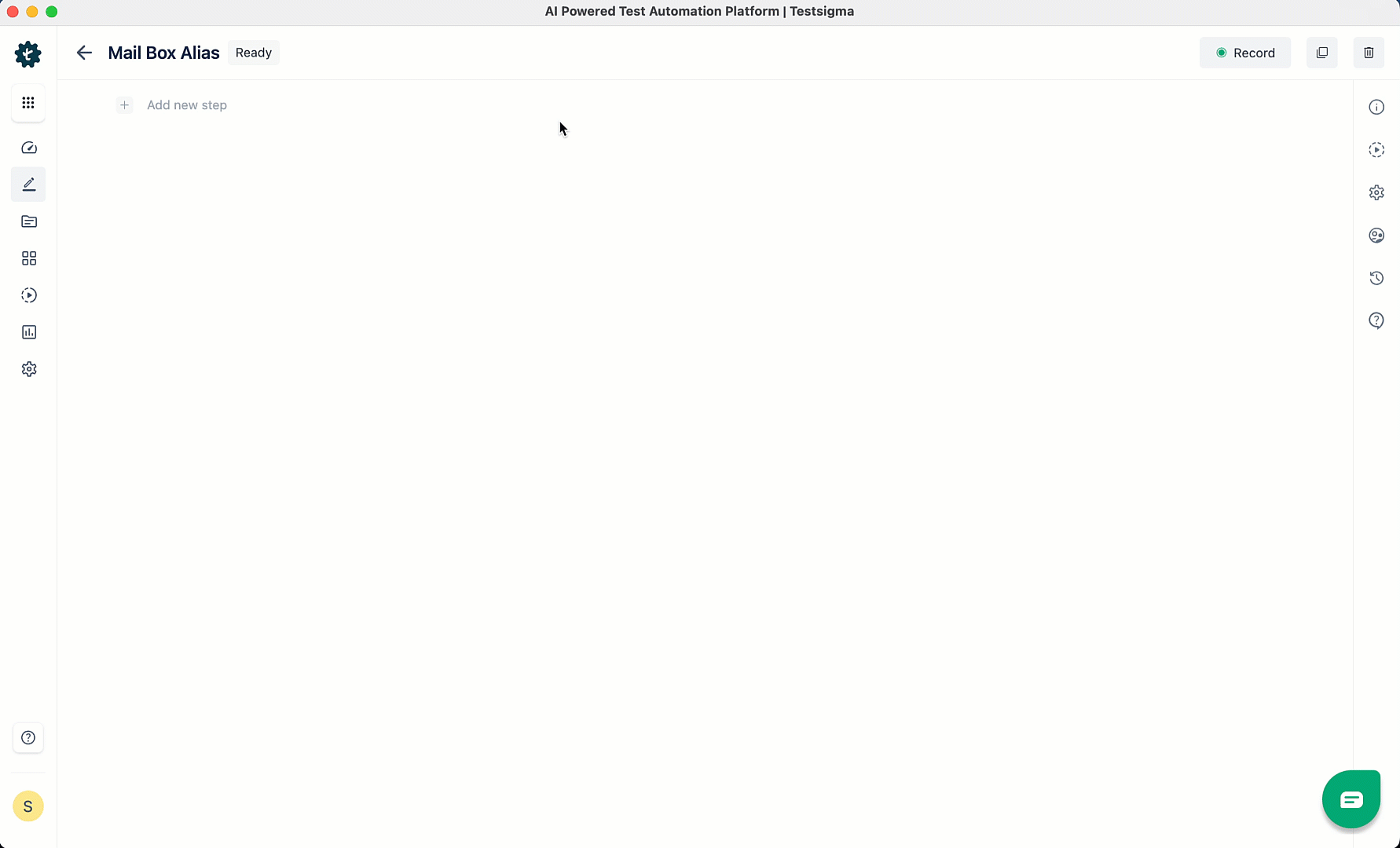 Mail Box Alias in Test Step