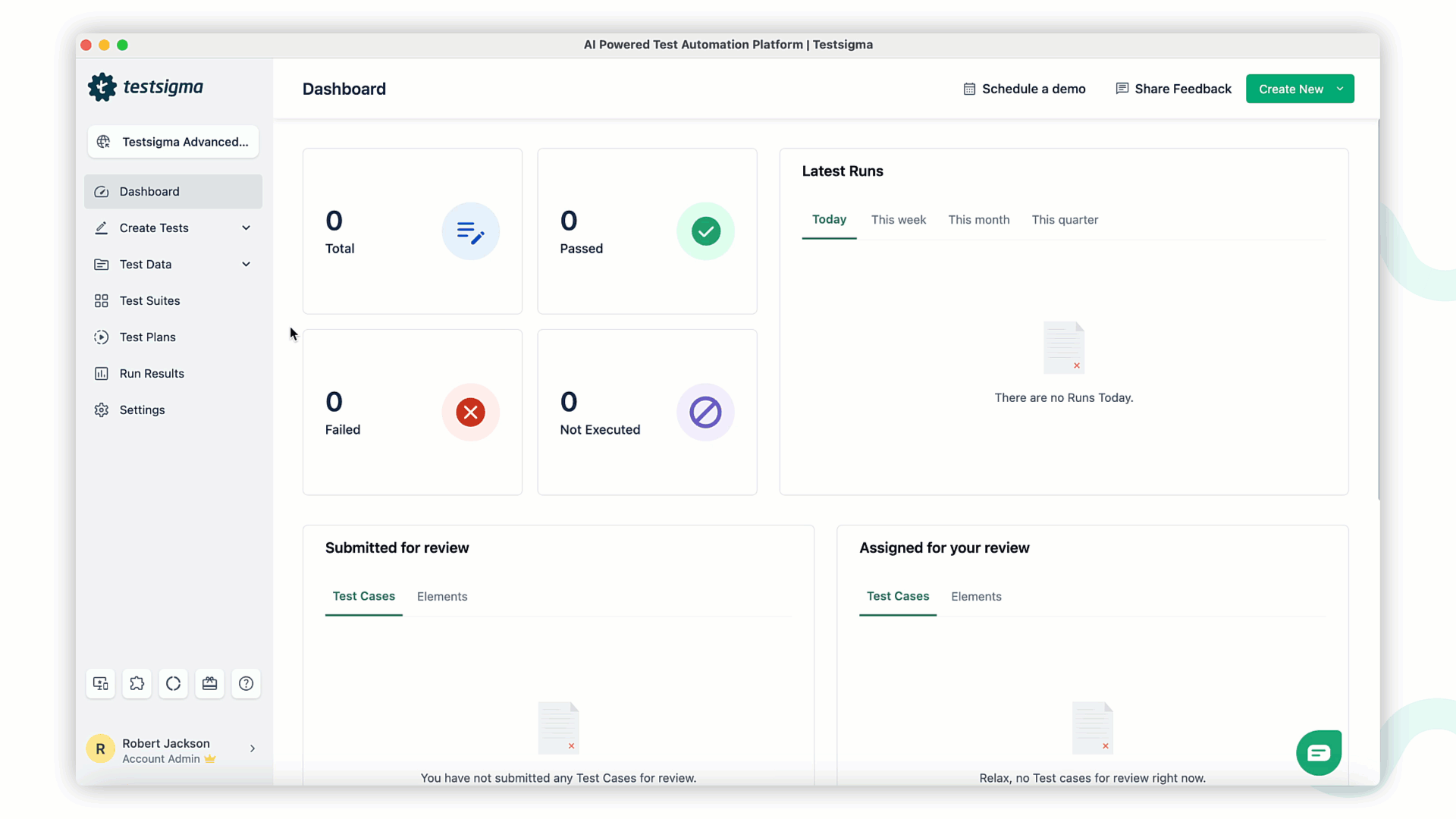 Workflow of Project Creation