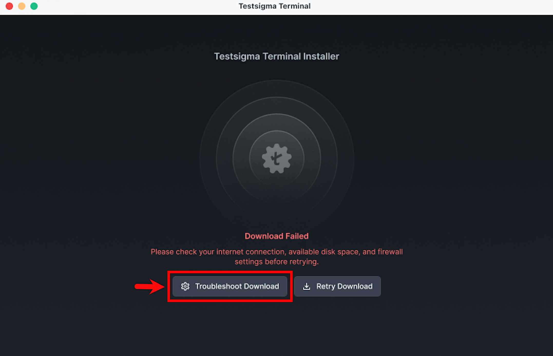 Troubleshoot Download