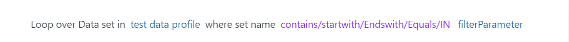 for loop set name