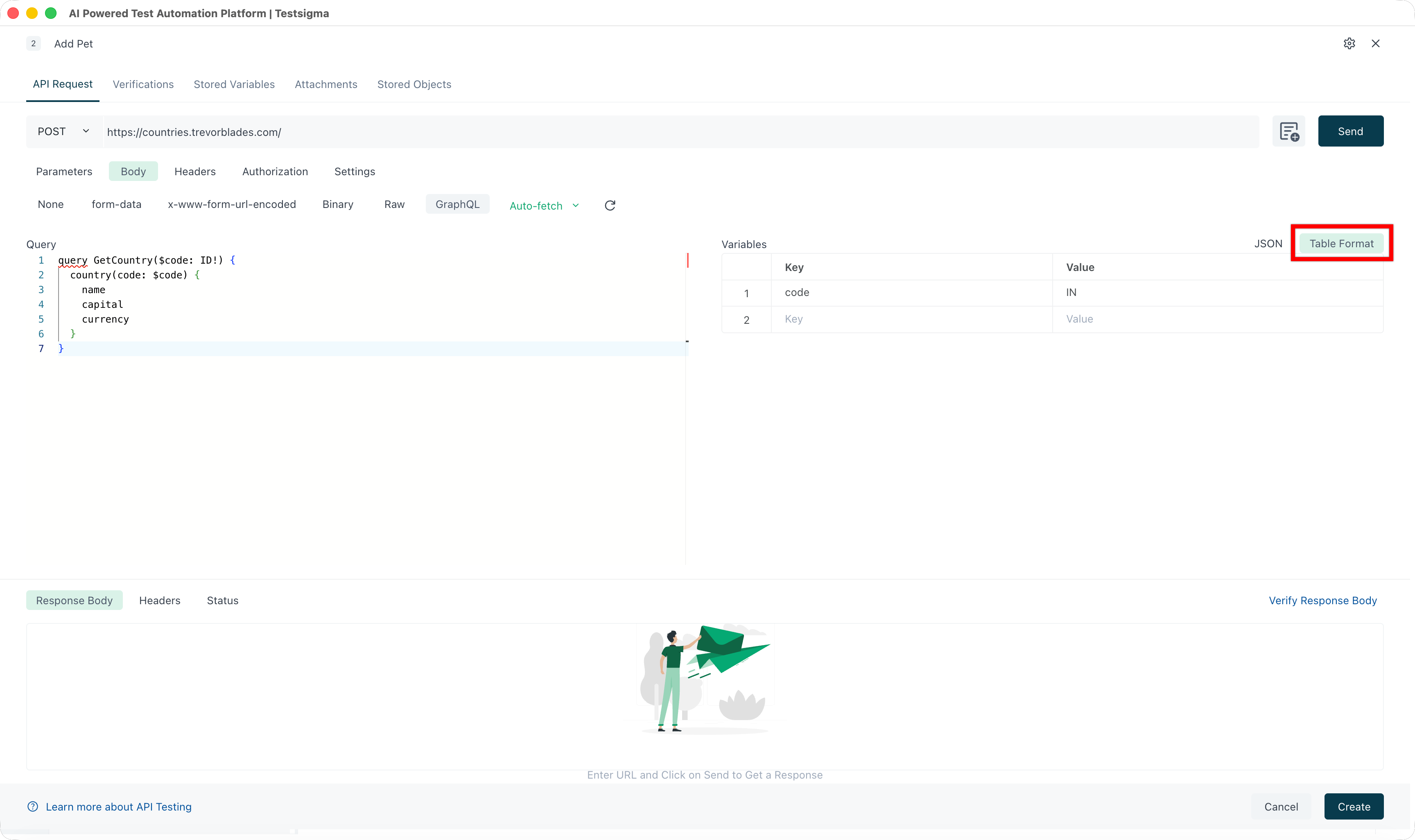 Adding TDT in Varaibles
