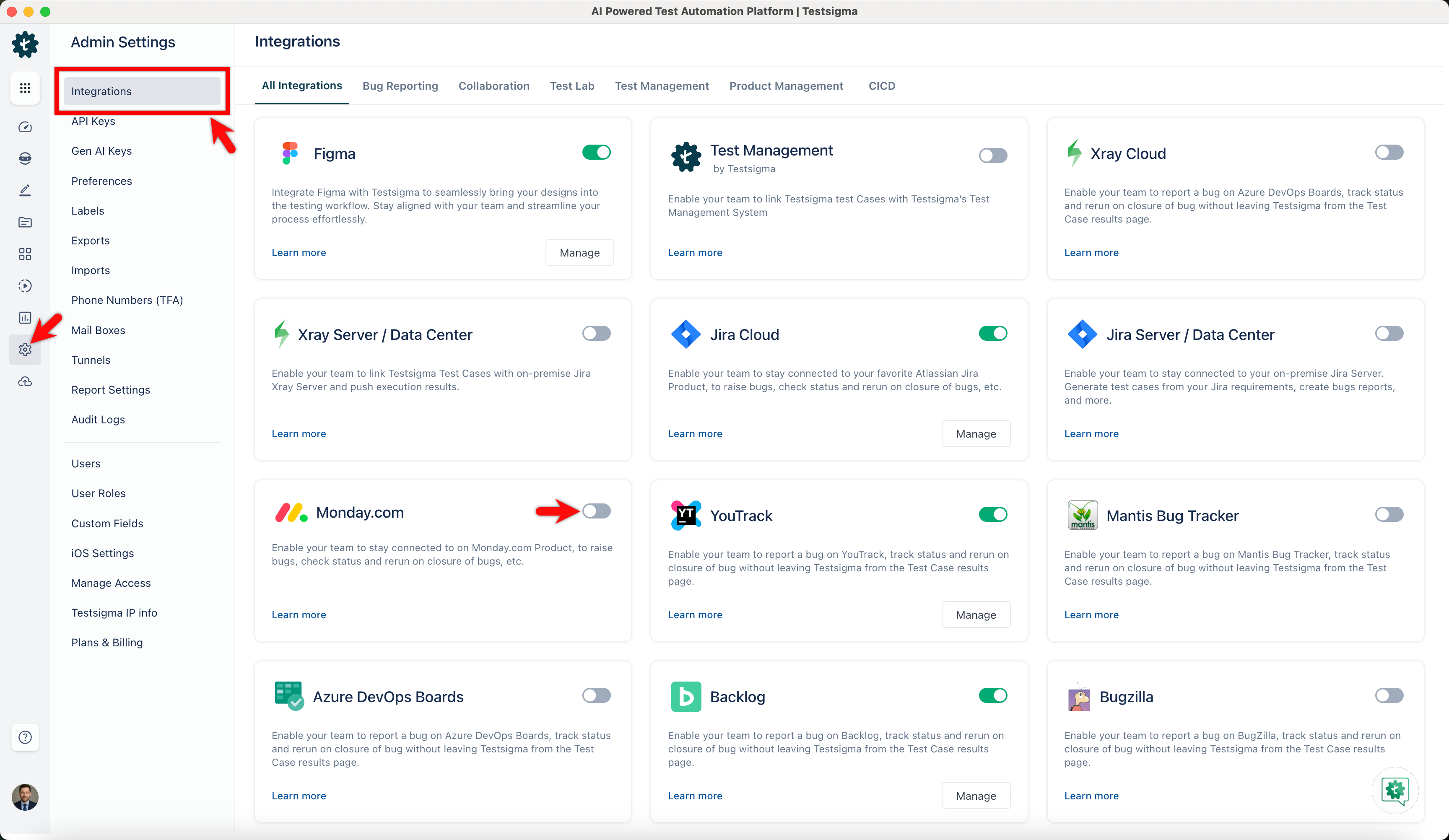 Navigate to Plugins