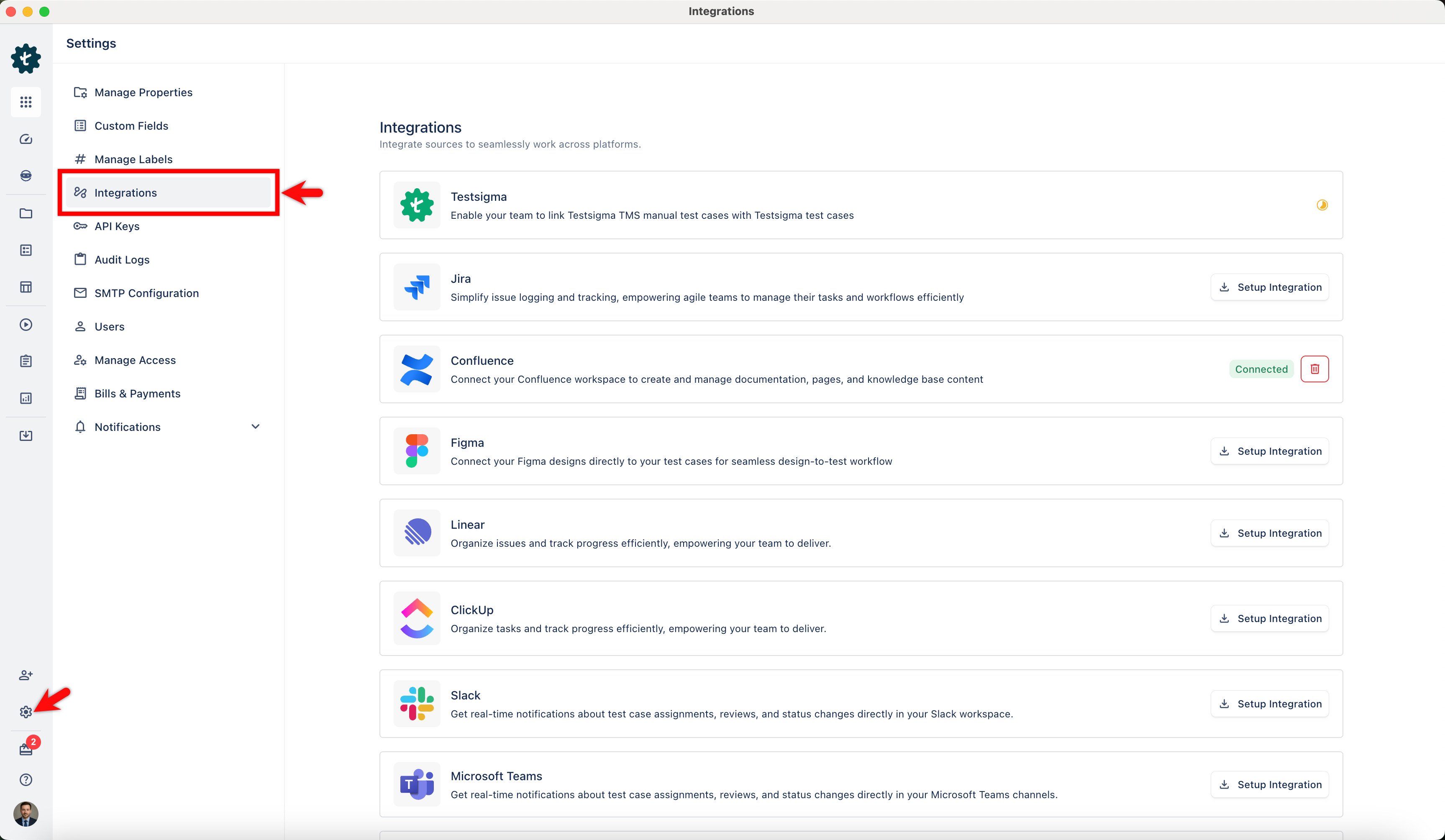 Integrations
